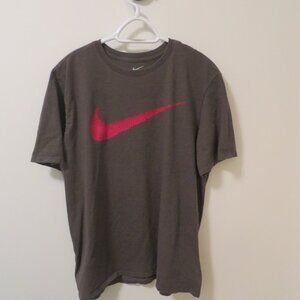 Gray Cotton Nike Tee.  XL.  Excellent Condition.